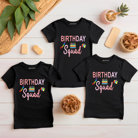 Birthday Squad T-shirts