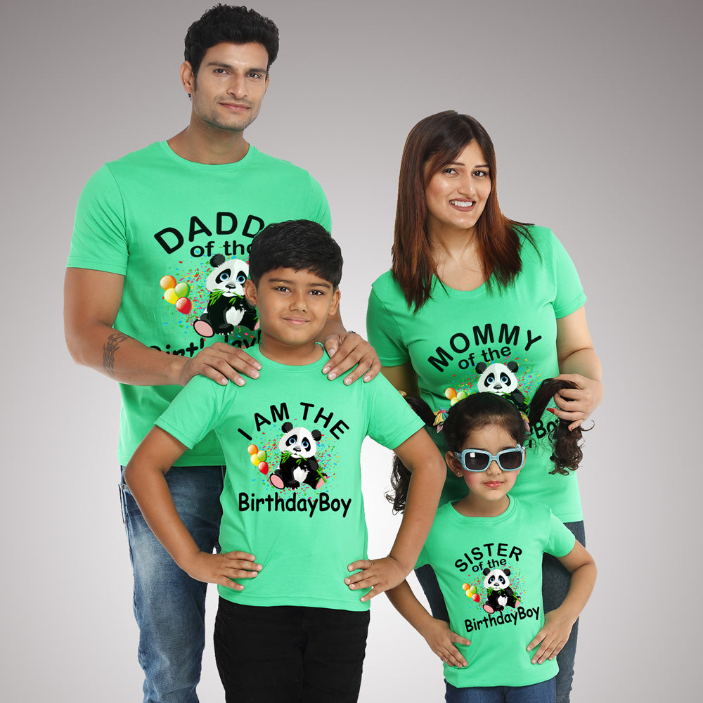 Buy Panda Theme Birthday T-shirts for Boy with Family @ gfashion Online  Store India – GFASHION