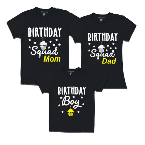 birthday squad i'm the birth day boy t shirt