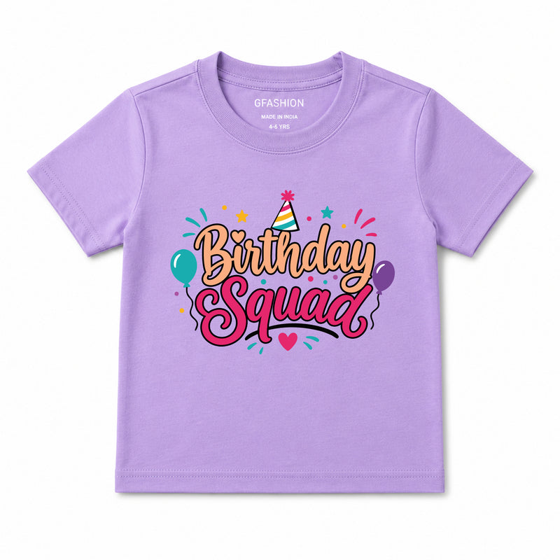 Birthday Squad T-shirts