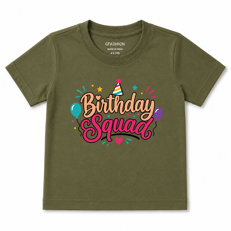 Birthday Squad T-shirts
