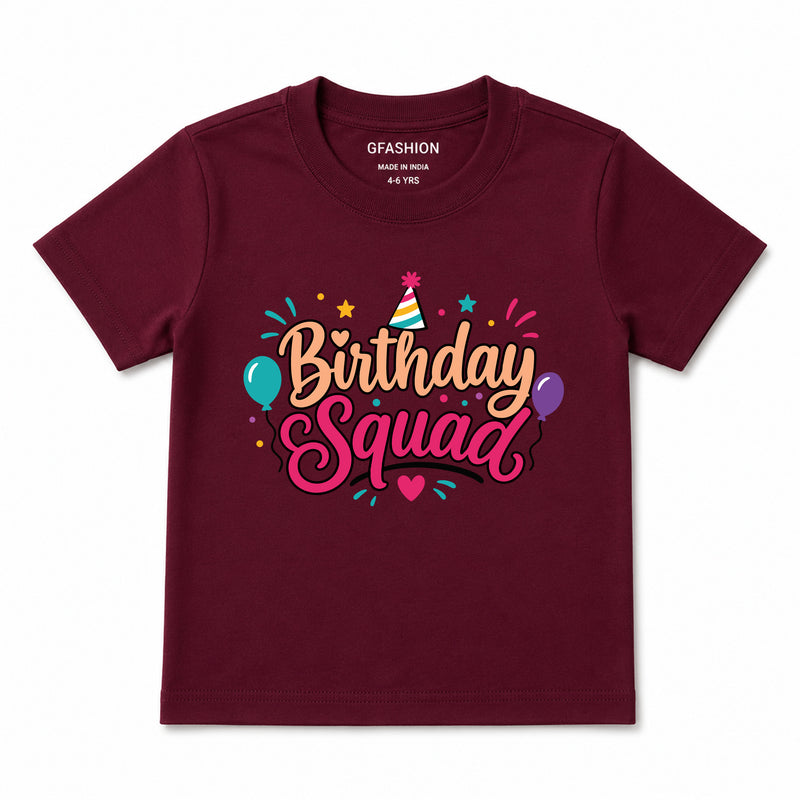 Birthday Squad T-shirts