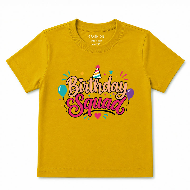 Birthday Squad T-shirts