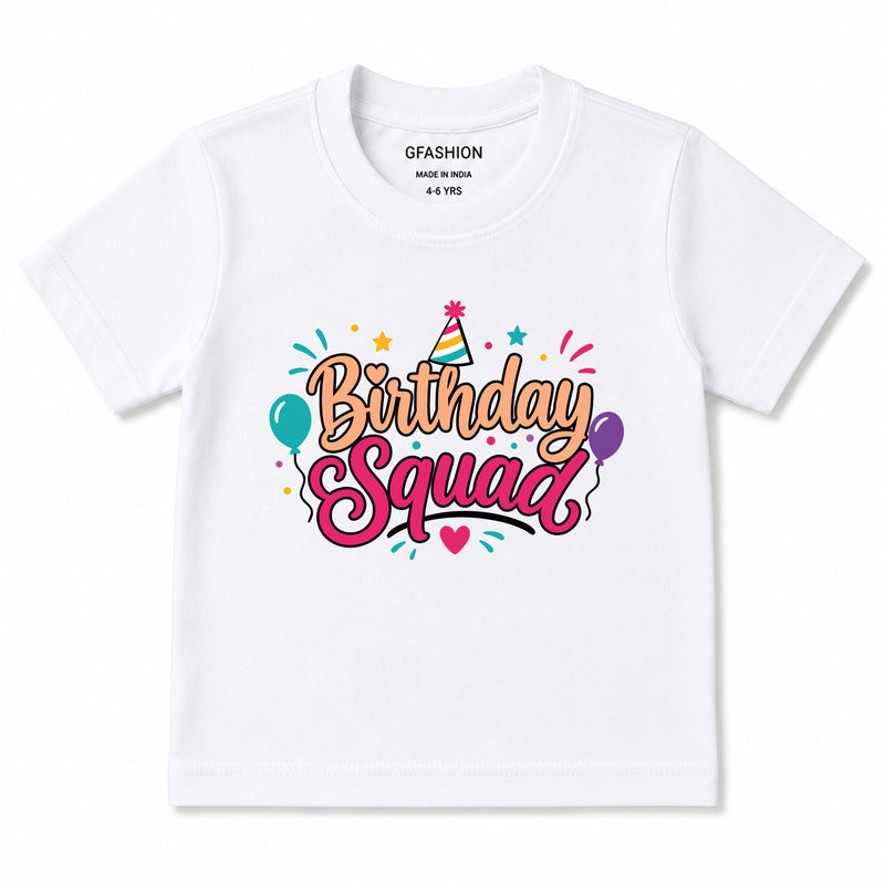 Birthday Squad T-shirts