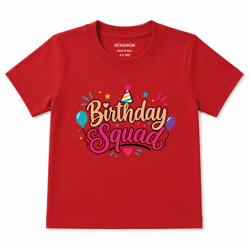 Birthday Squad T-shirts