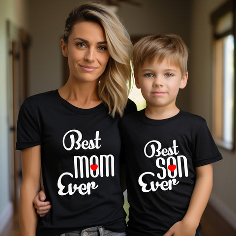Best mom ever best son ever t shirts