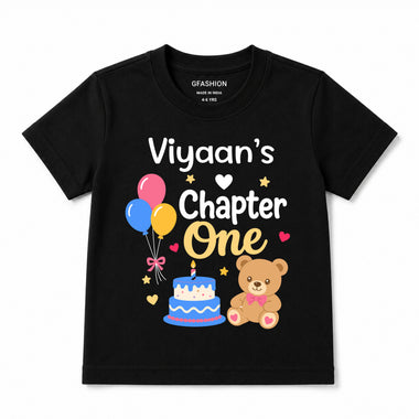 Chapter One 1st Birthday T-Shirt | Personalized Baby Tee