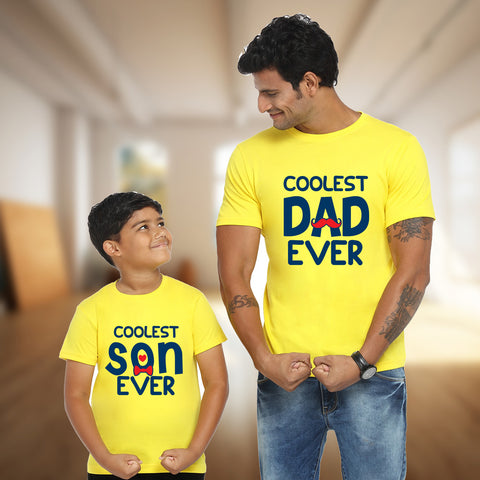 coolest dad coolest son tshirts for dad son