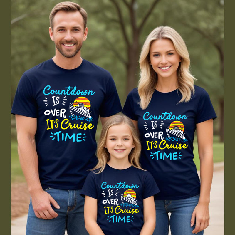 Countdown is over it's cruise time t-shirts