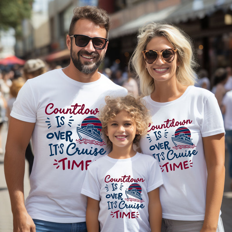 Countdown is over it's cruise time t-shirts