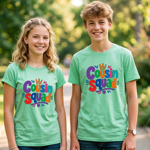 Cousin Squad Matching T-Shirts
