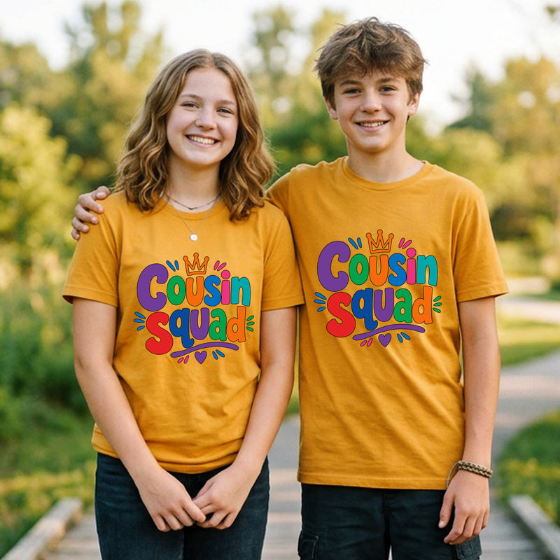 Cousin Squad Matching T-Shirts