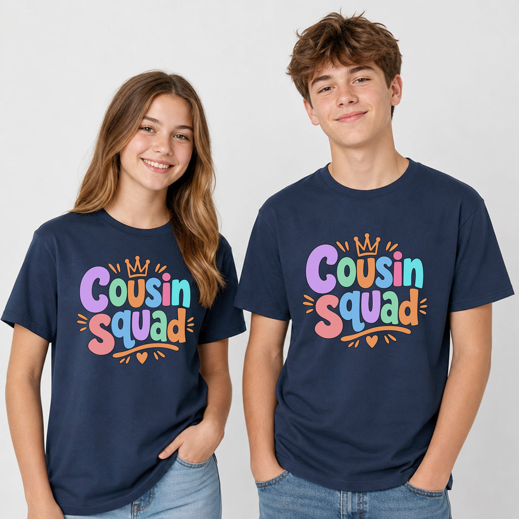 Cousin Squad Matching T-Shirts