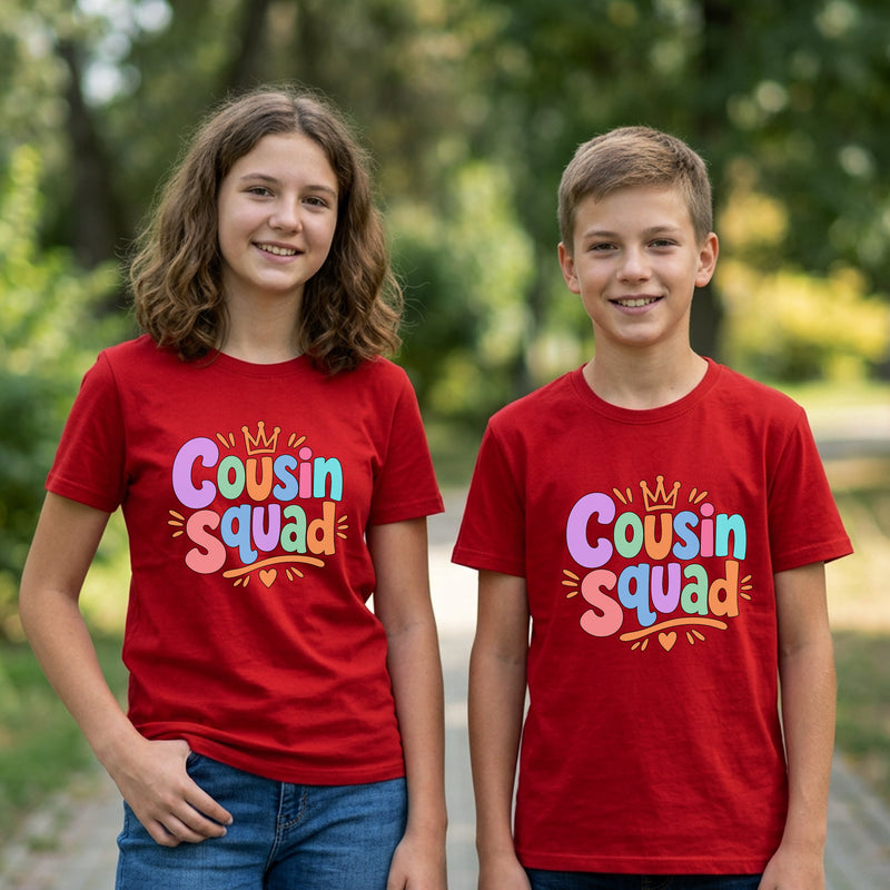 Cousin Squad Matching T-Shirts