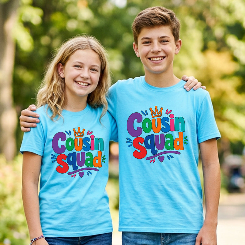 Cousin Squad Matching T-Shirts