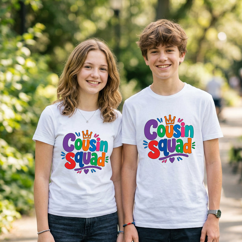 Cousin Squad Matching T-Shirts