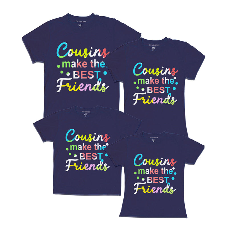 Cousins make the best friends tshirts set