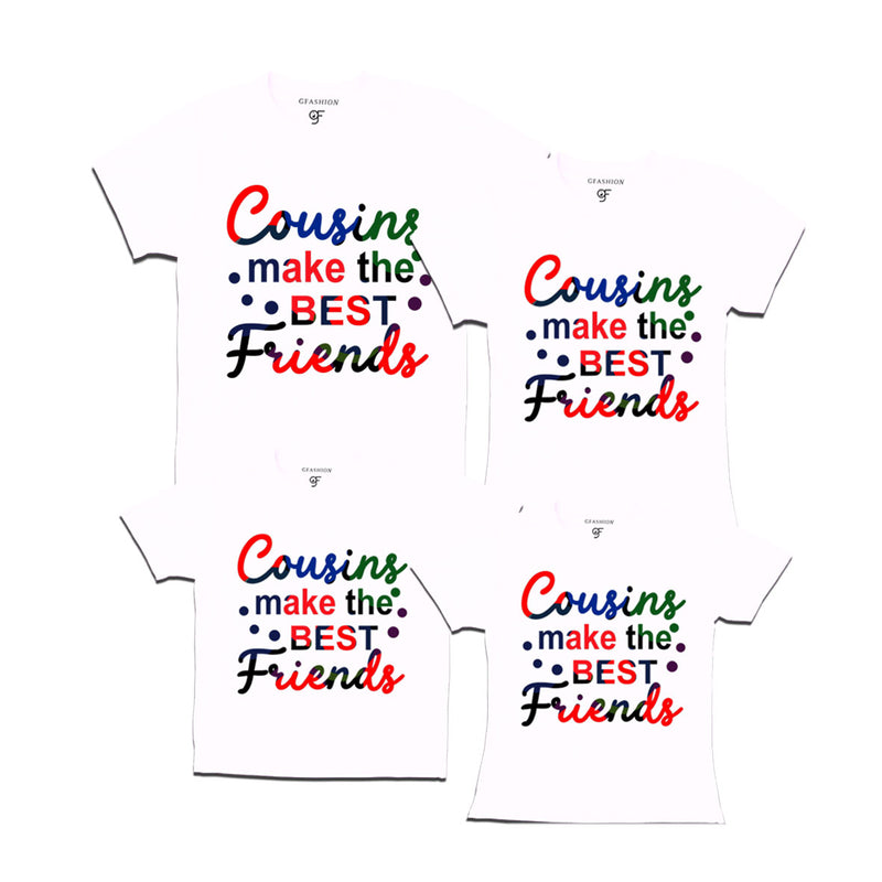 Cousins make the best friends tshirts set