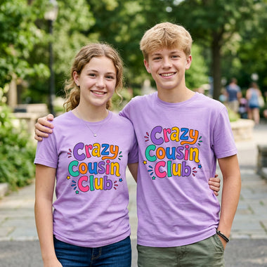Crazy Cousins Club T-shirts