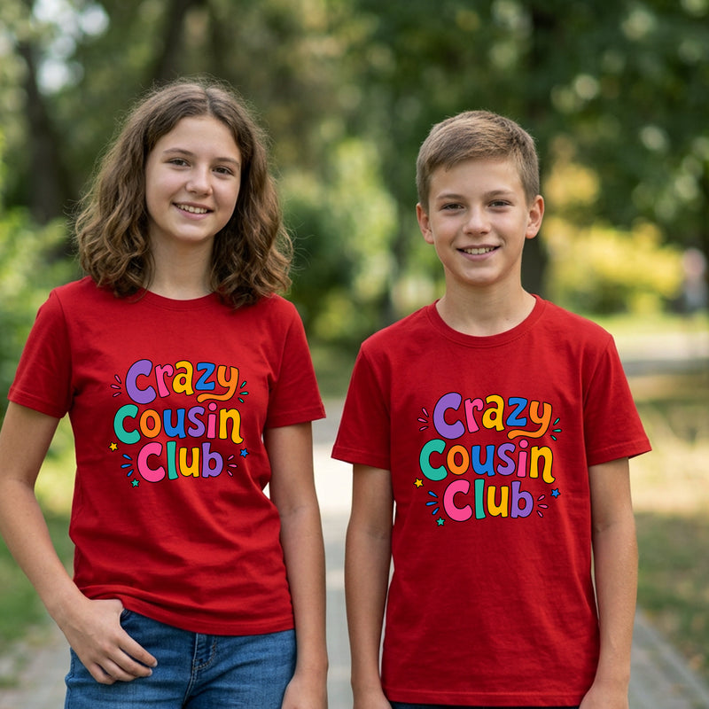 Crazy Cousins Club T-shirts