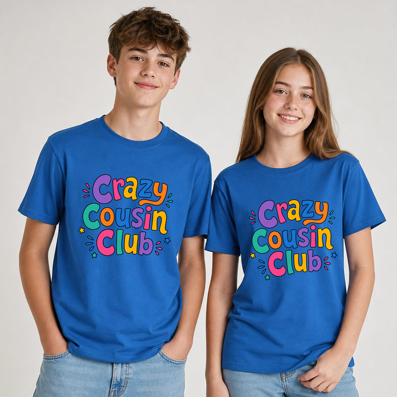Crazy Cousins Club T-shirts