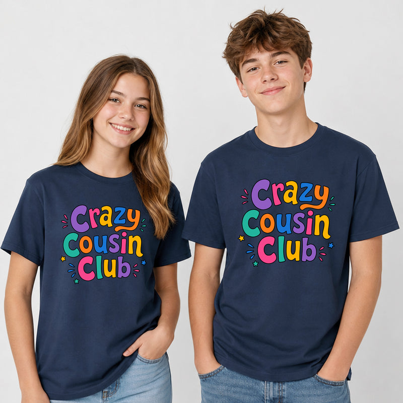 Crazy Cousins Club T-shirts