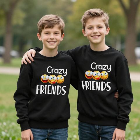 Crazy Friends Sweatshirts
