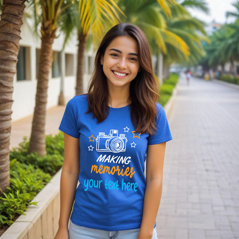 Customize Travel t-shirts making memories