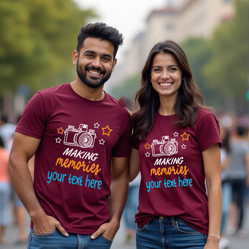 Customize Travel t-shirts making memories