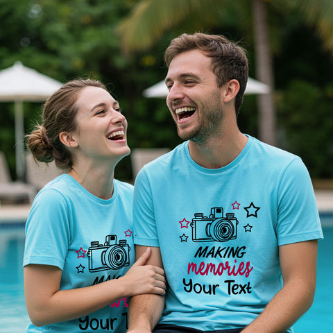 Customize Travel t-shirts making memories
