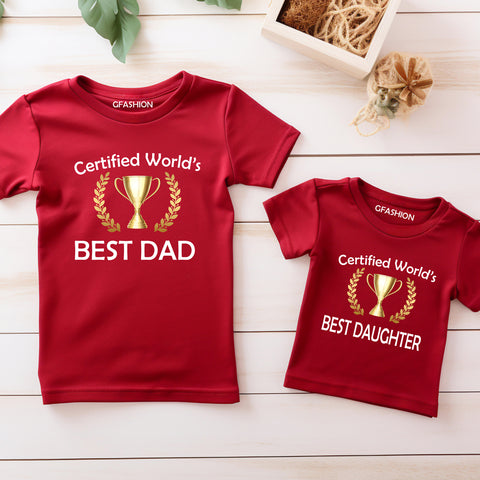 Dad and Daughter