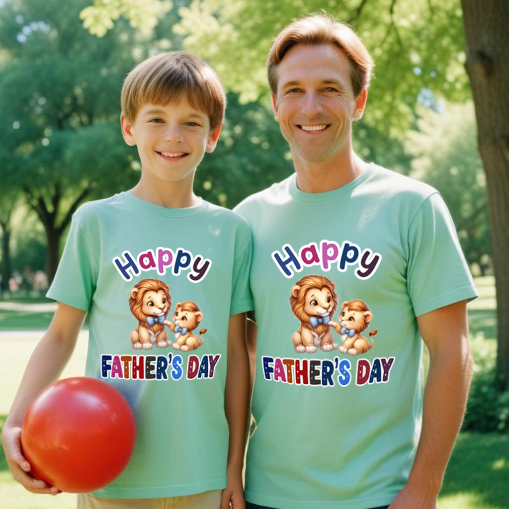 Happy father's day t shirts for dad son