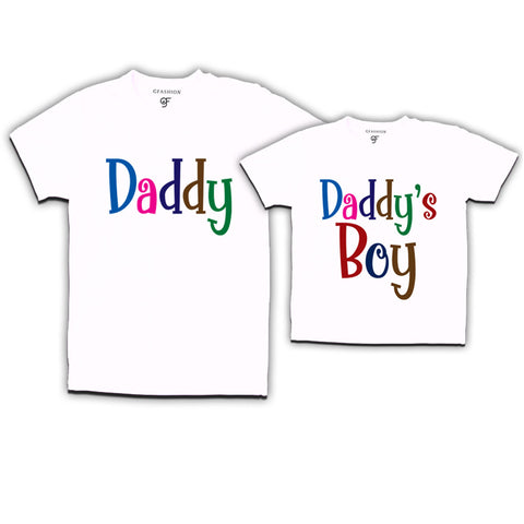 daddy daddy's boy t shirts