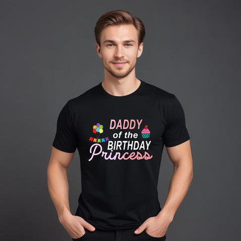 Daddy of the birthday princess tshirts