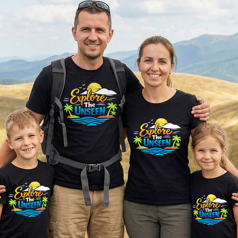 Explore The Unseen Vacation tees
