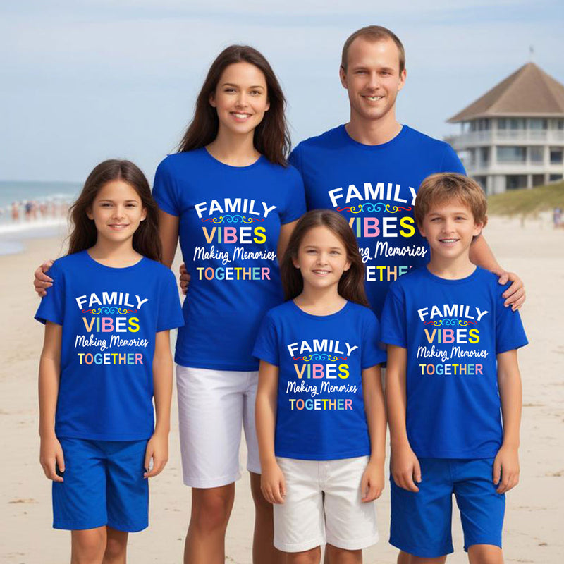 Family Vibes Making Memories Together T-shirts