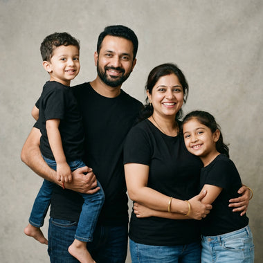 Plain Matching Family & Friends T-Shirts