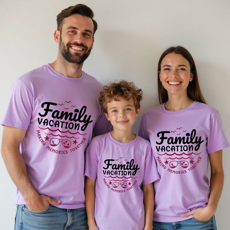 Family Vacation Makes Memories Together T-shirts