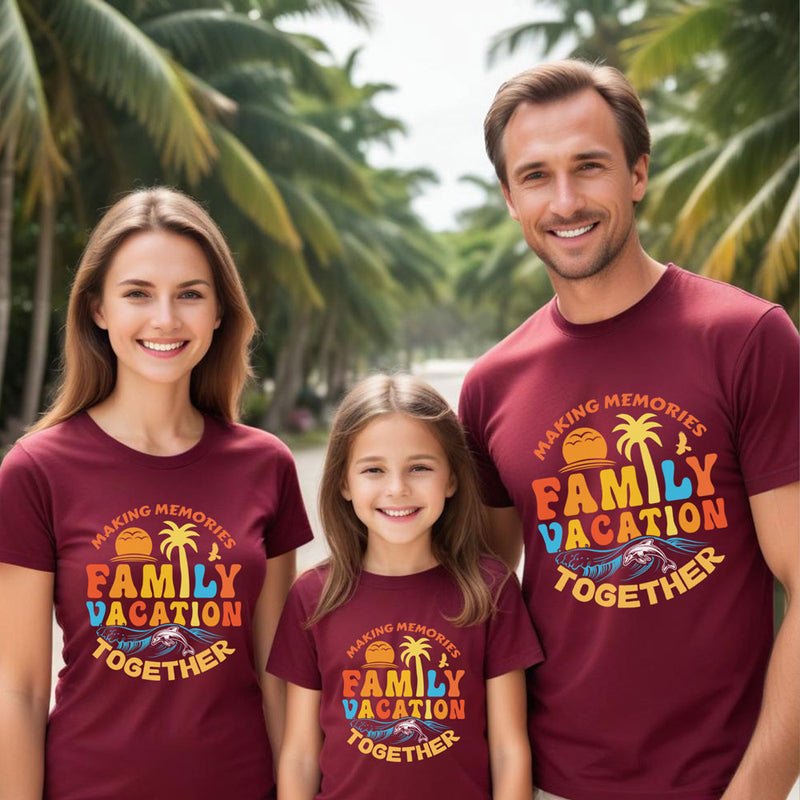 Family Vacation Making memories together Tshirts