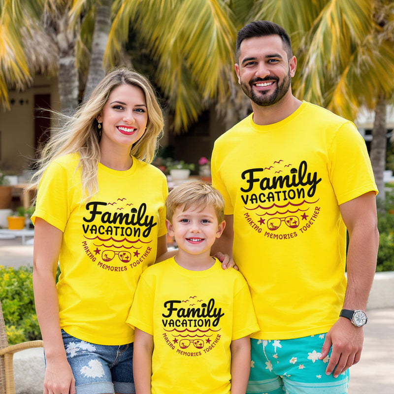 Family Vacation Makes Memories Together T-shirts