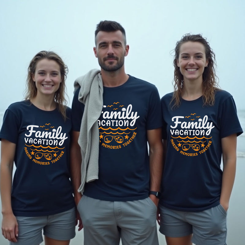 Family Vacation Makes Memories Together T-shirts
