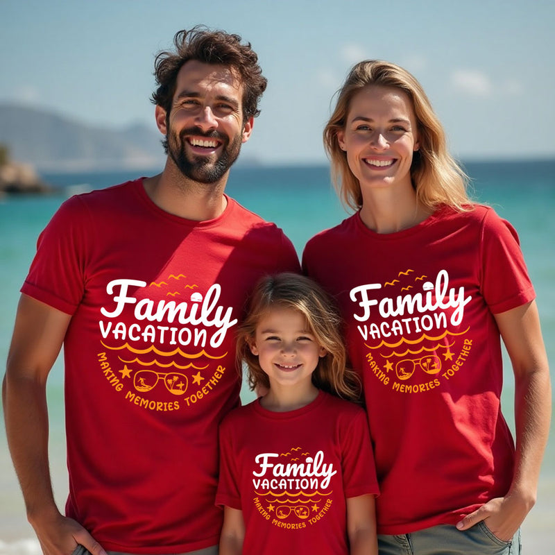 Family Vacation Makes Memories Together T-shirts
