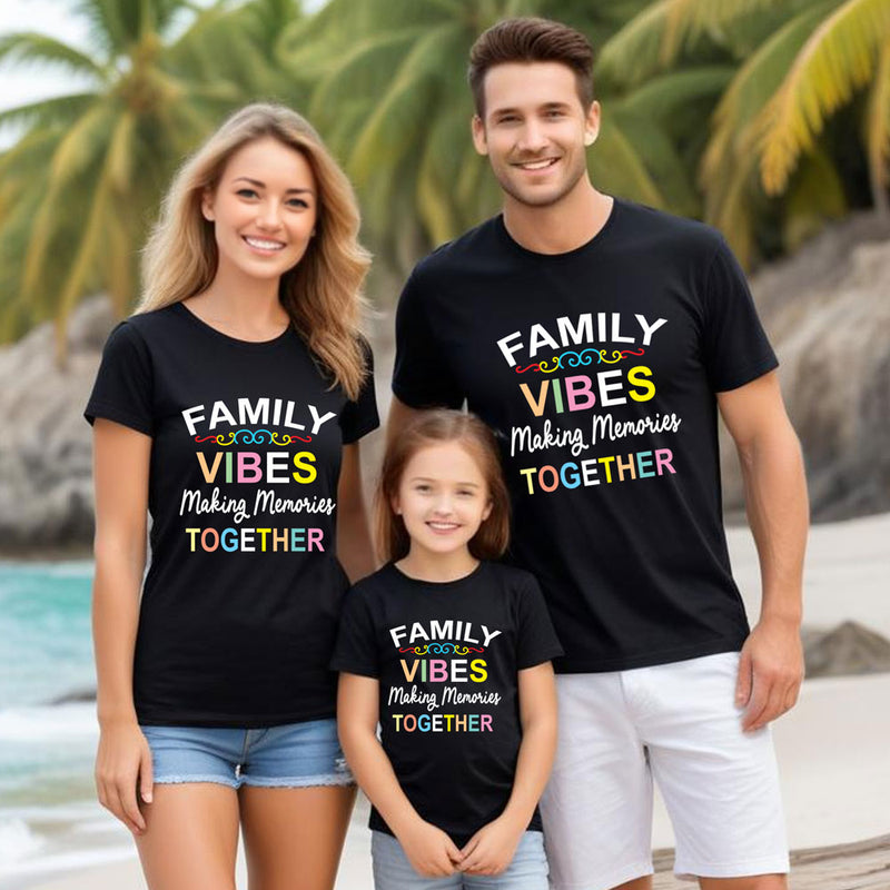 Family Vibes Making Memories Together T-shirts