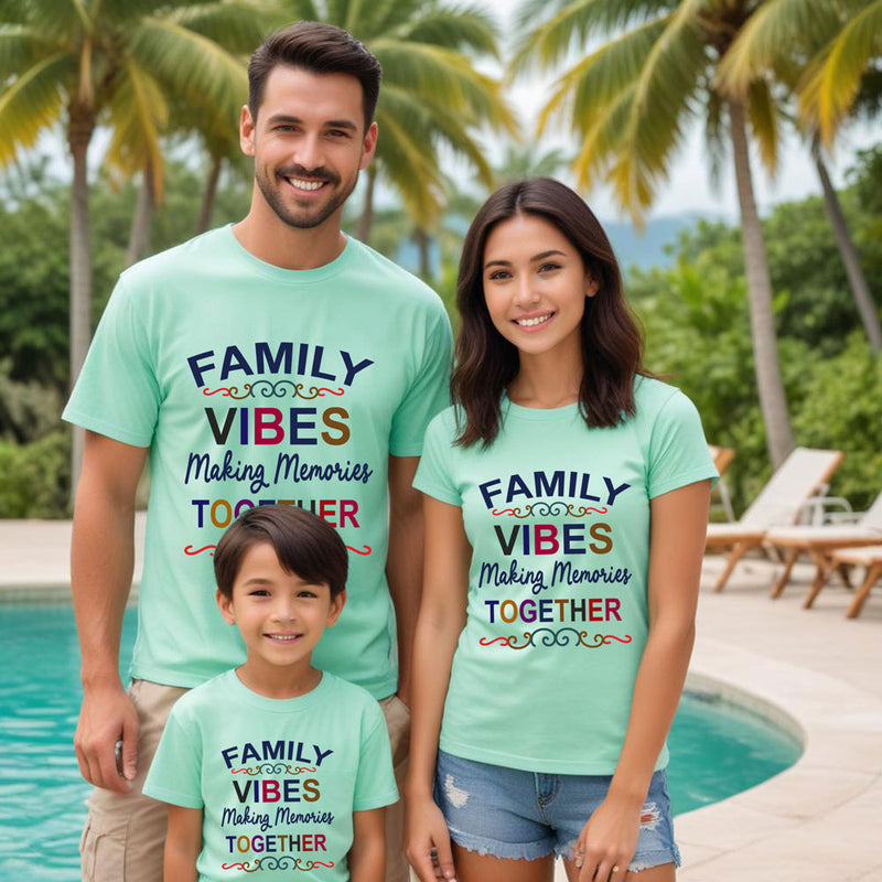 Family Vibes Making Memories Together T-shirts