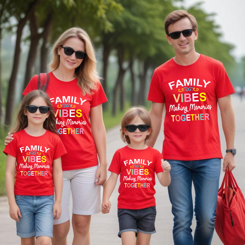 Family Vibes Making Memories Together T-shirts