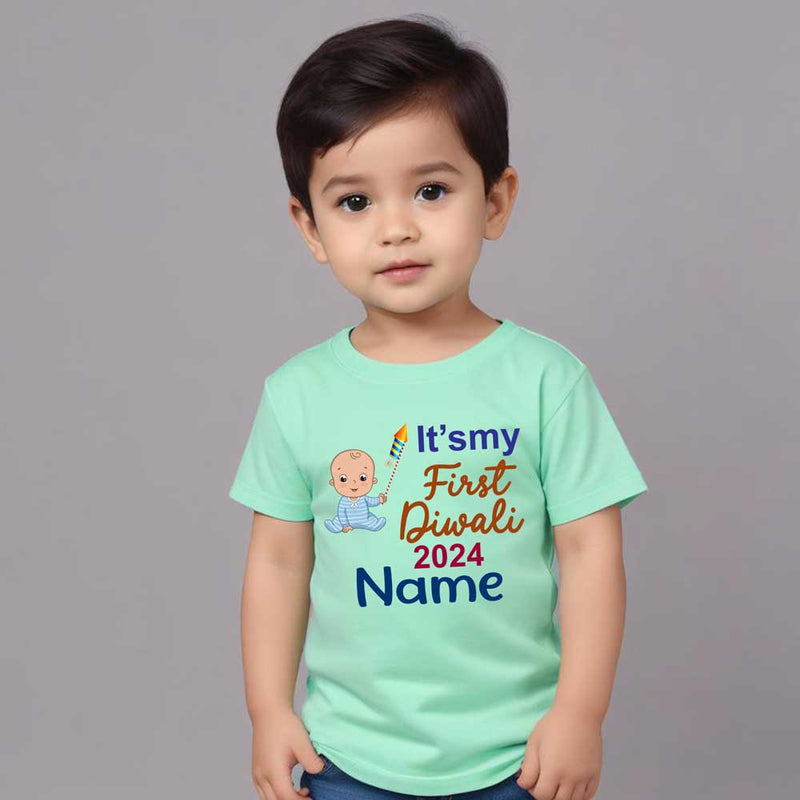 First Diwali Name customized rompers/bodysuit/onesie