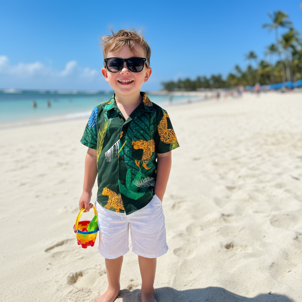 Matching Family Dress Tropical Wilds For Boys