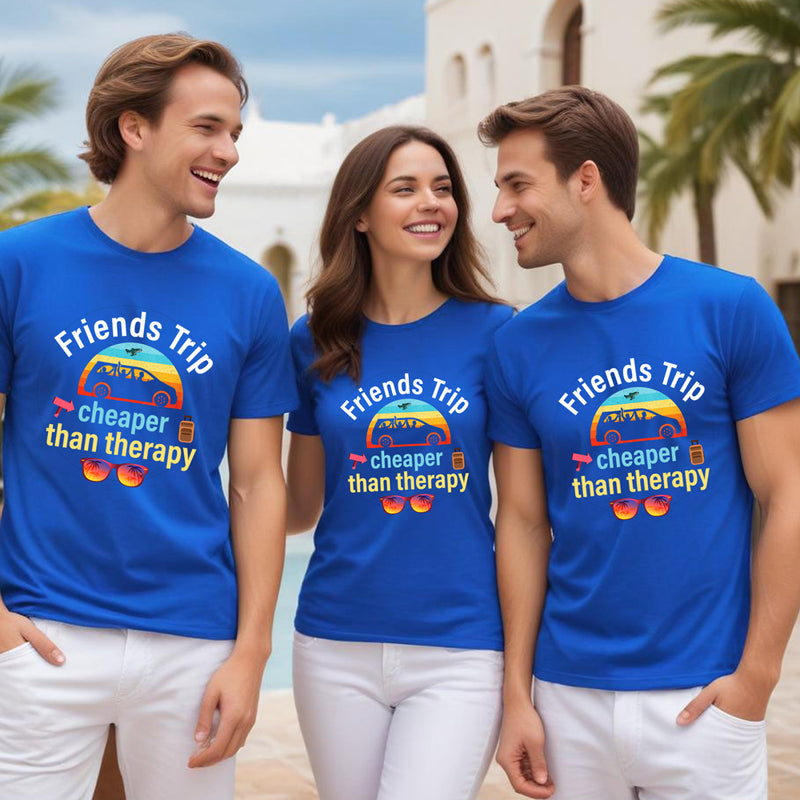 Friends Trip Cheaper Than Therapy T-shirts vacation t shirts