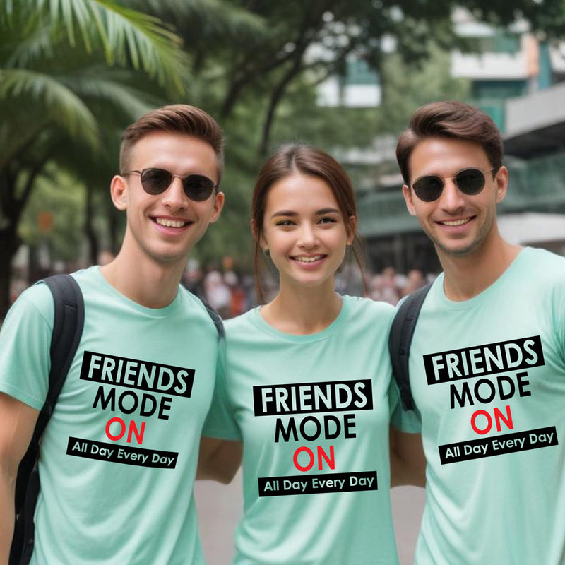 Friends Mode On t-shirts