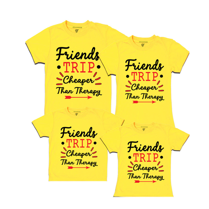 Friends Trip Cheaper Than Therapy T-shirts vacation t shirts
